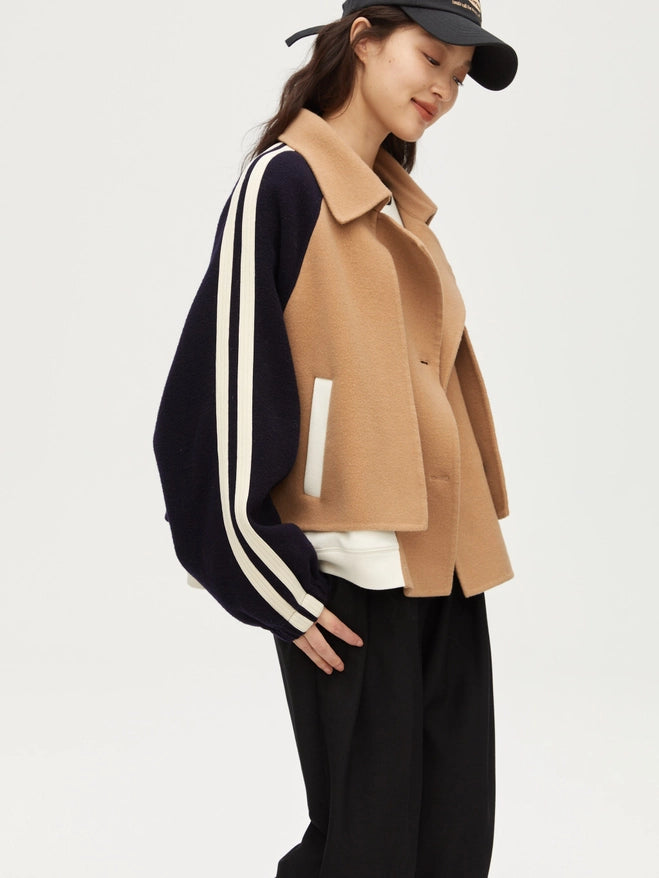 Urlazh Color Blocking Short Coat