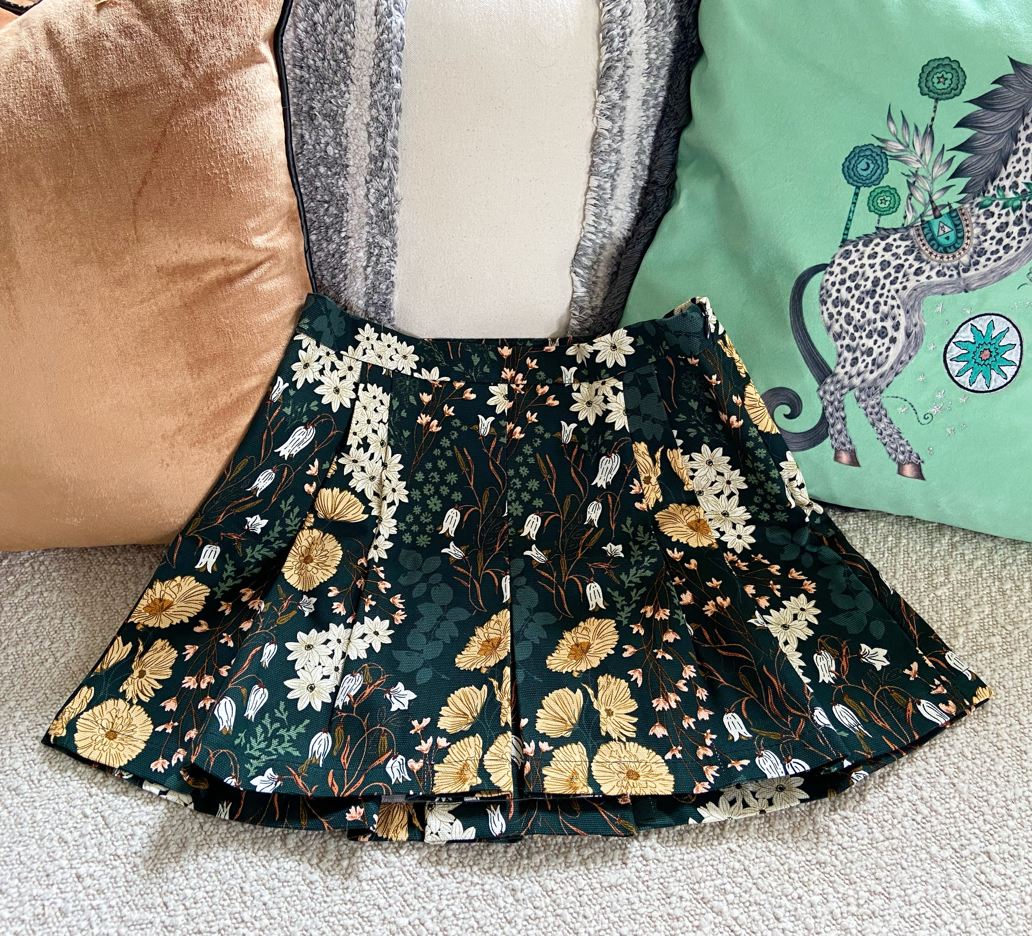 LaLa Rêverie Box Pleated Skirt