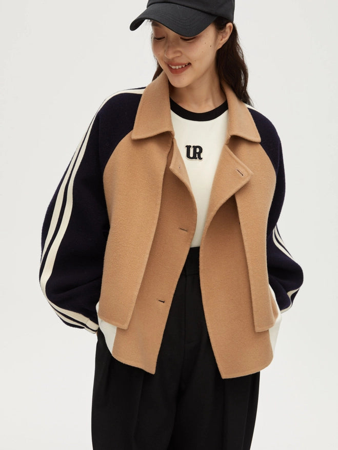 Urlazh Color Blocking Short Coat