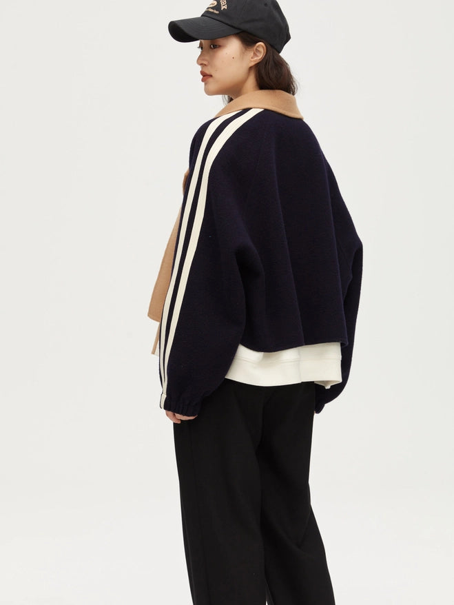 Urlazh Color Blocking Short Coat