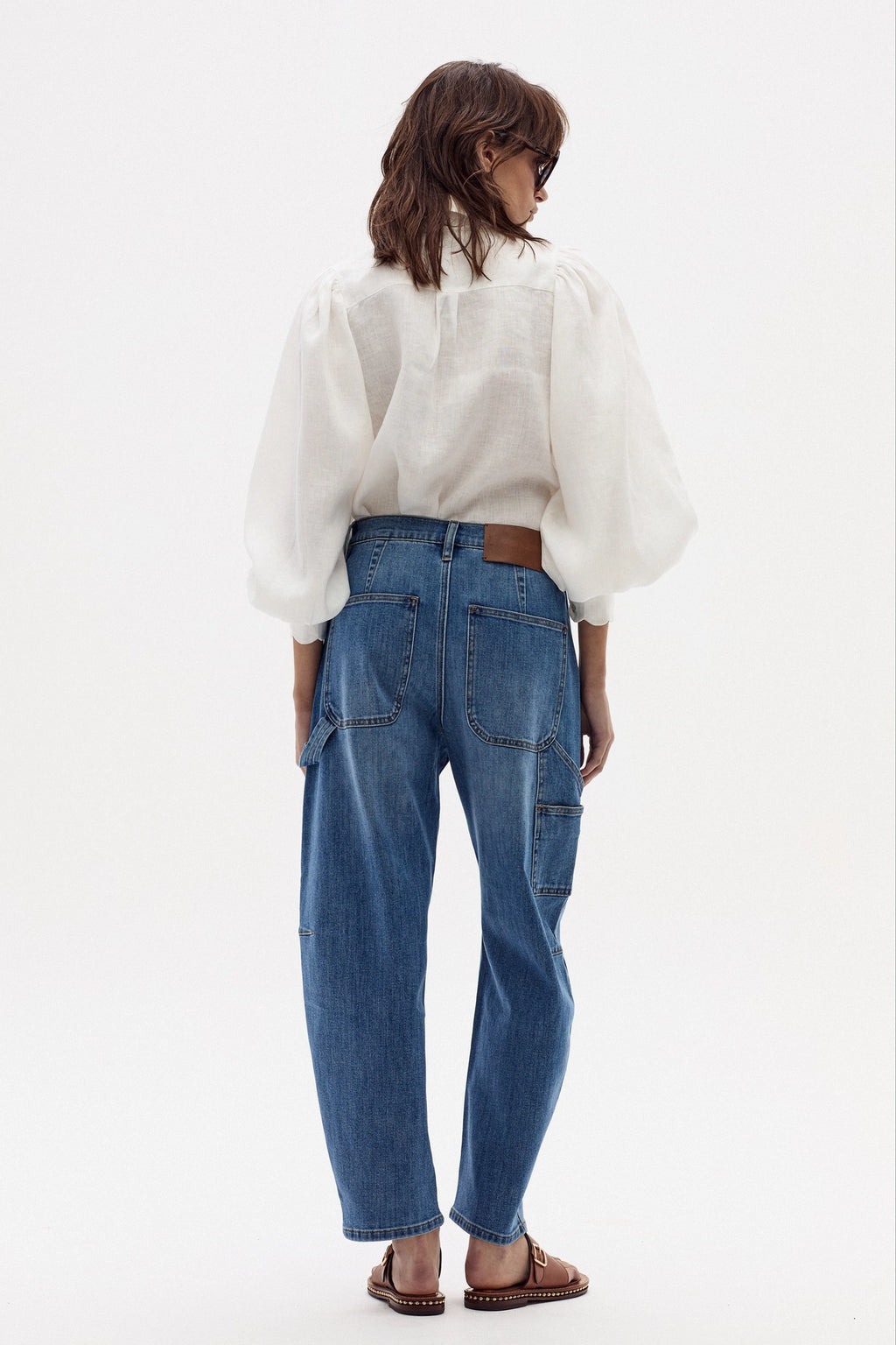 Lanhtropy Ambar Denim Pants - Washed Indigo