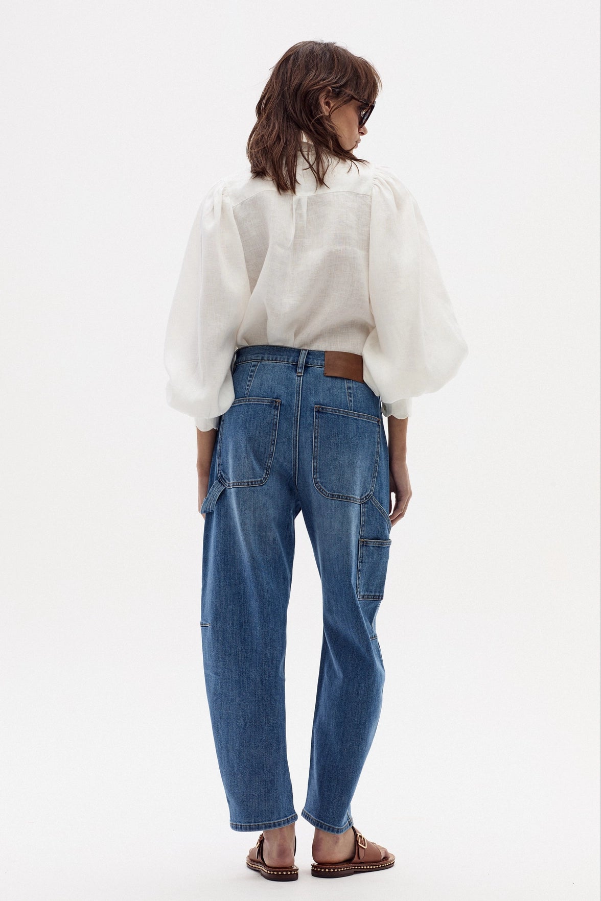 Lanhtropy Ambar Denim Pants - Washed Indigo