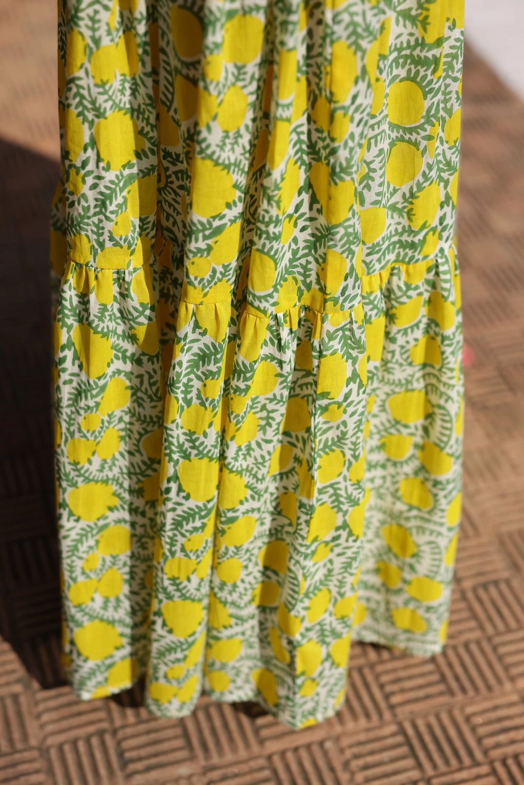 Amalfi Yellow Lemon Dress