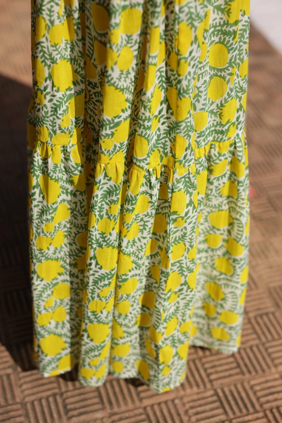 Amalfi Yellow Lemon Dress