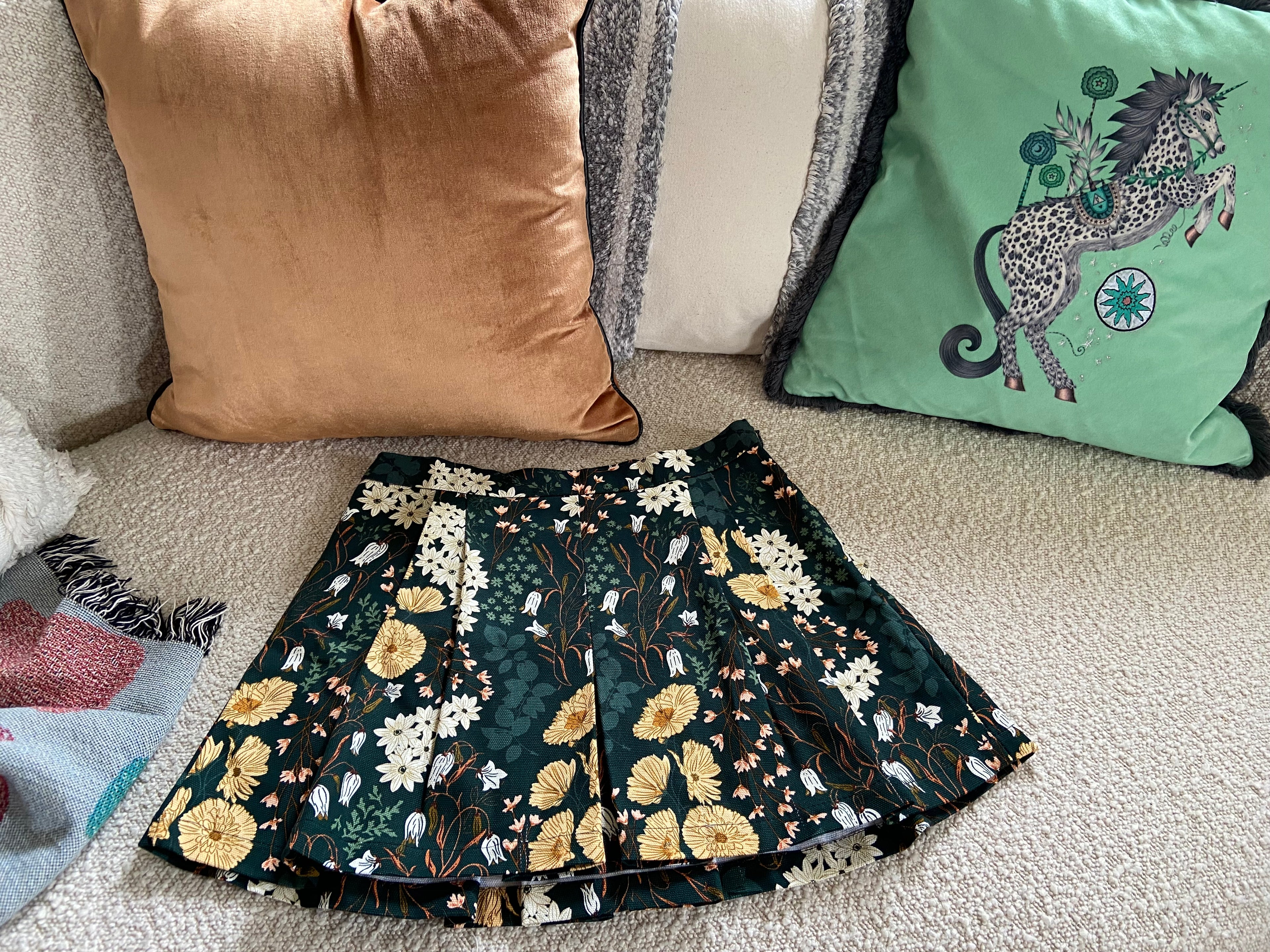 LaLa Rêverie Box Pleated Skirt