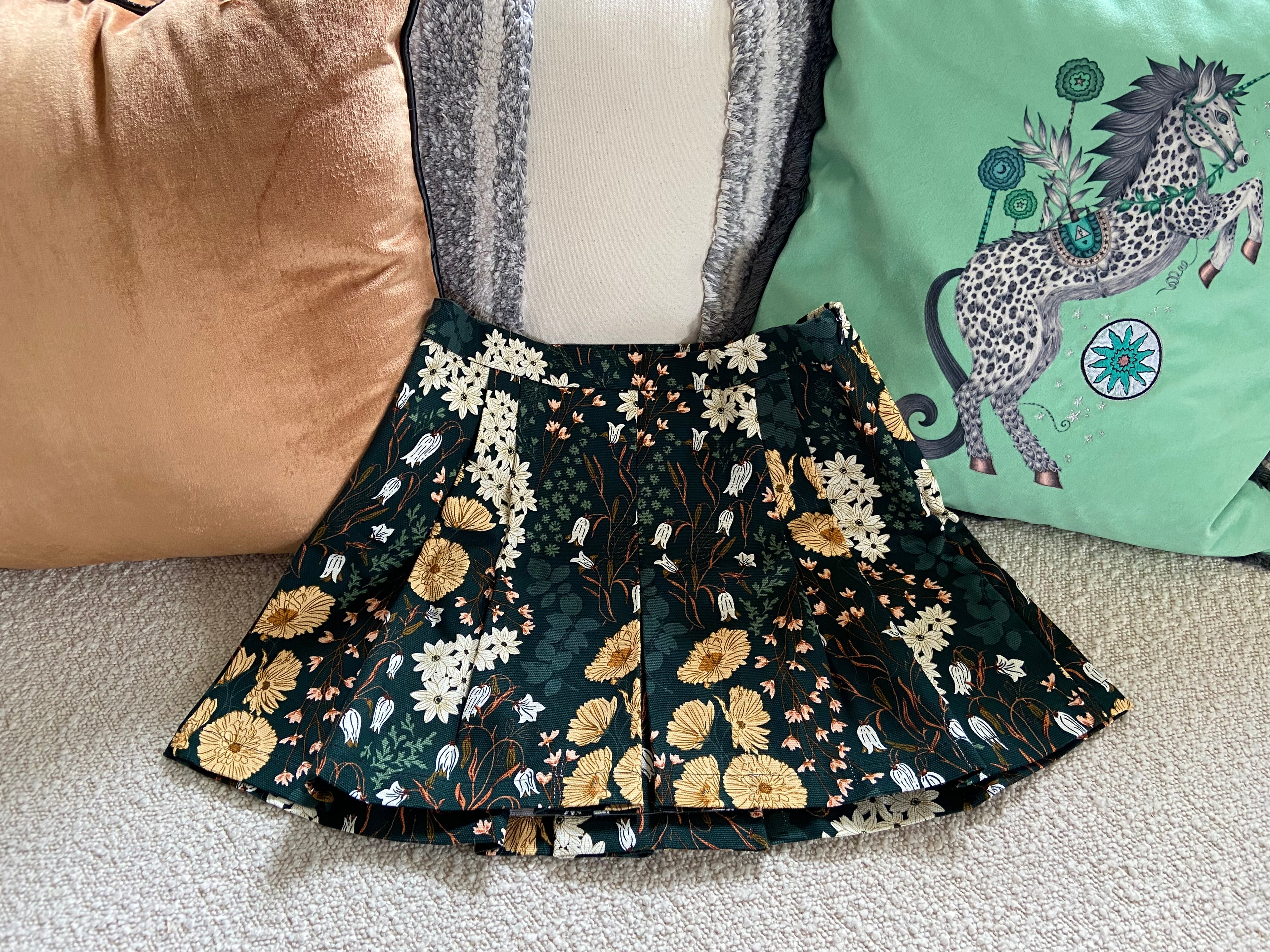 LaLa Rêverie Box Pleated Skirt