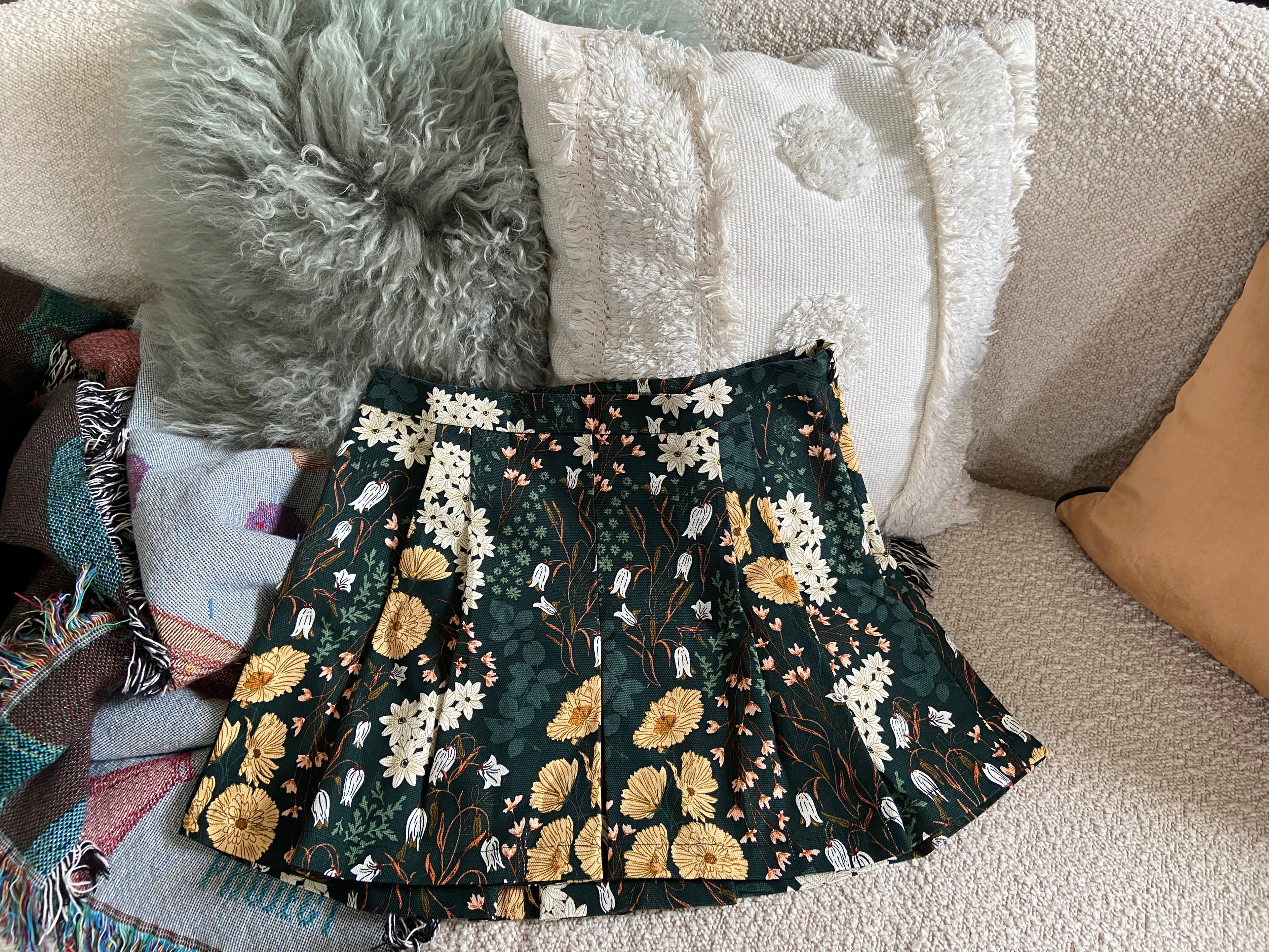 LaLa Rêverie Box Pleated Skirt