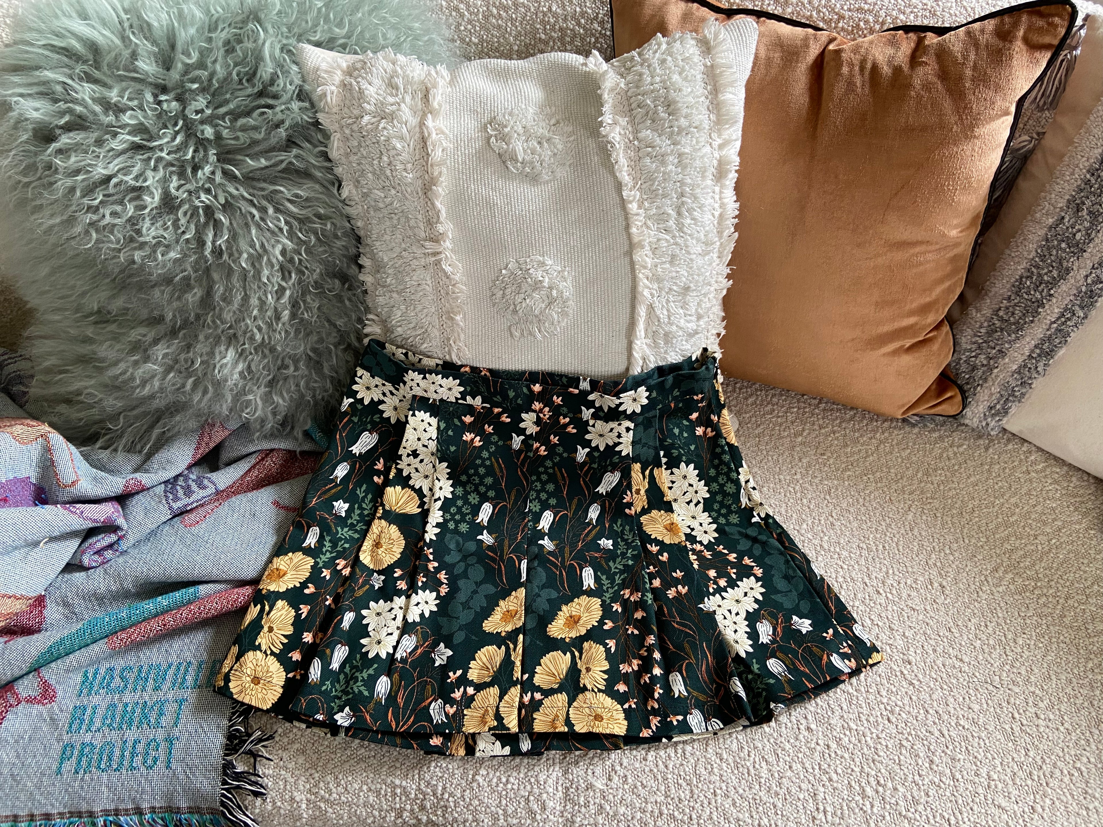 LaLa Rêverie Box Pleated Skirt