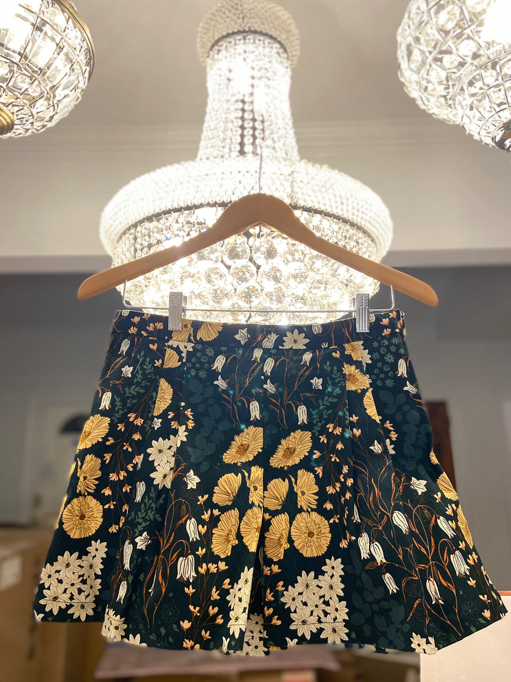 LaLa Rêverie Box Pleated Skirt