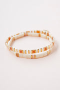 Fall From Grace Tila Bracelets - Peach Fuzz (Set of 2)