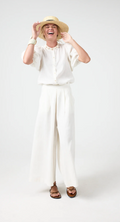 Lanhtropy Sabi Linen Pants Off White
