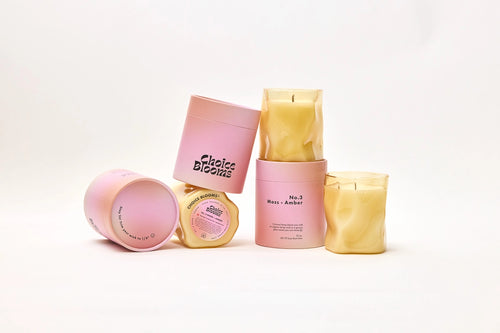 Choice Blooms 12oz. No. 3 Moss + Amber Candle