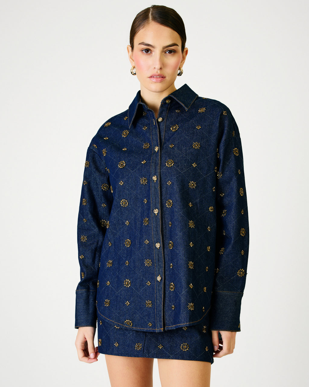 Line & Dot Attina Shacket