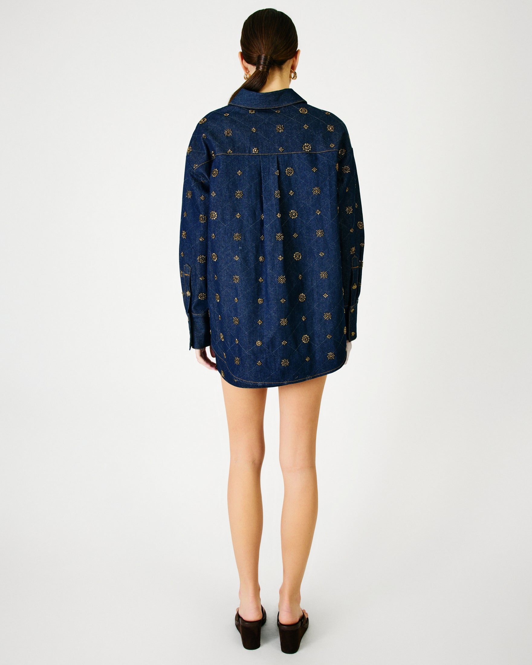 Line & Dot Attina Shacket