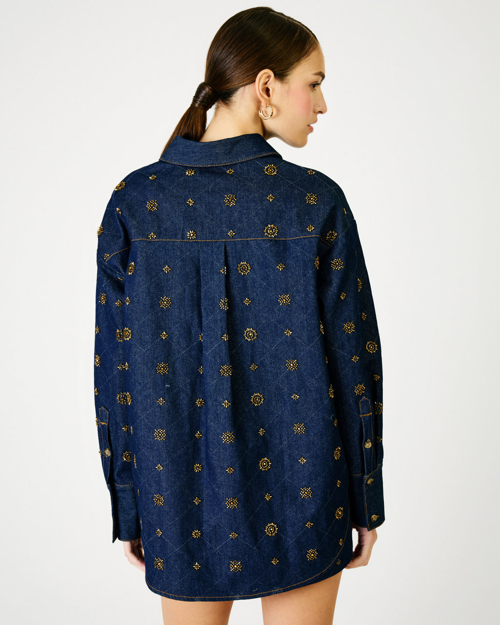 Line & Dot Attina Shacket