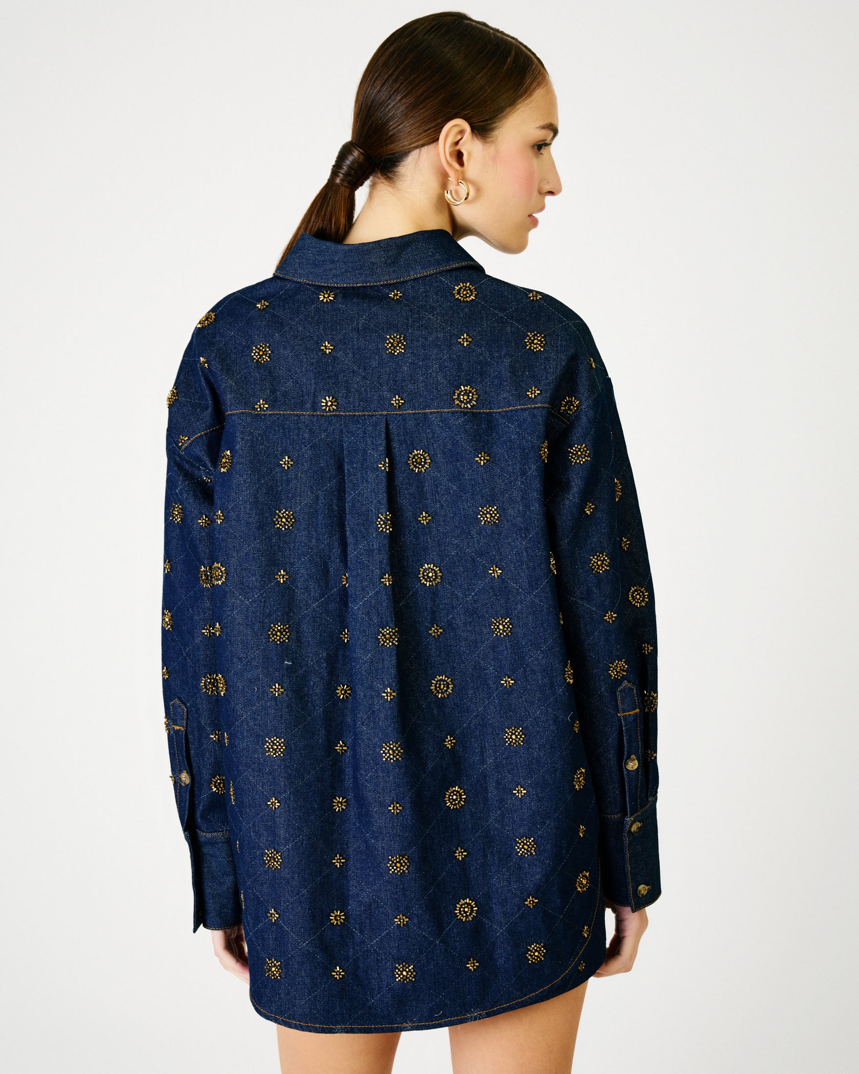 Line & Dot Attina Shacket