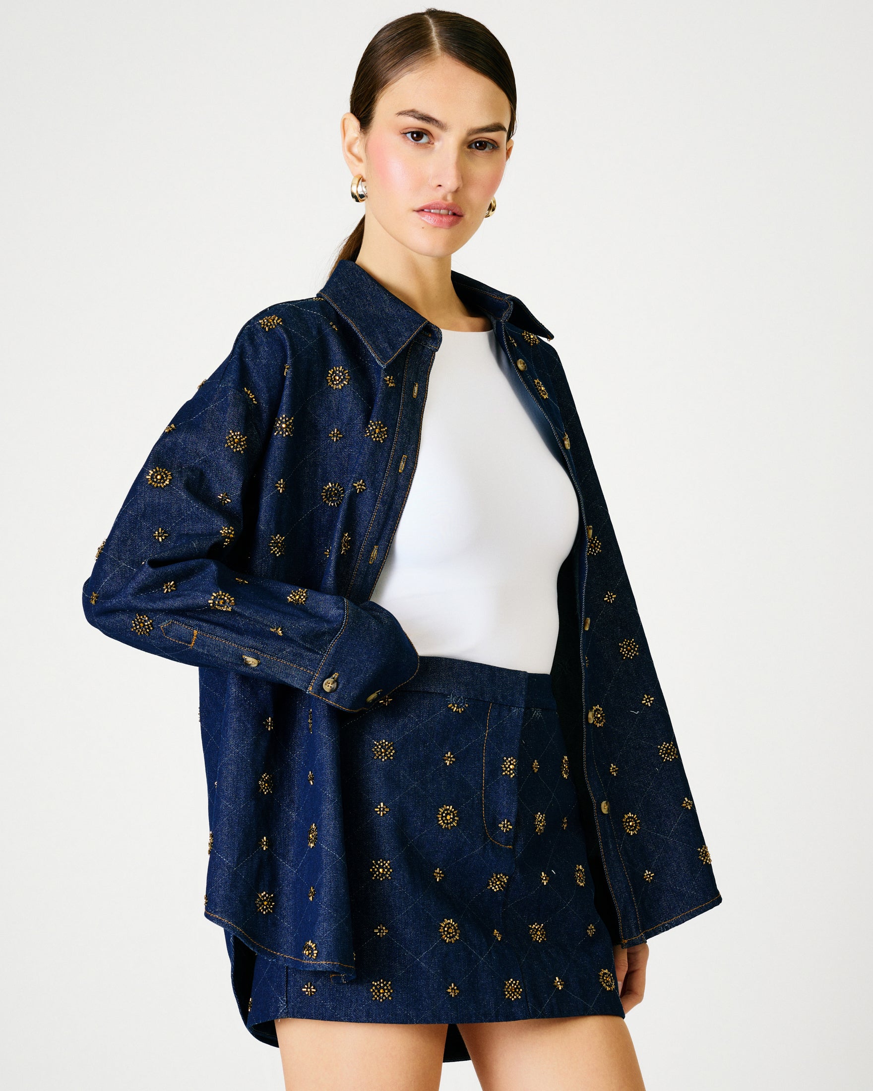 Line & Dot Attina Shacket