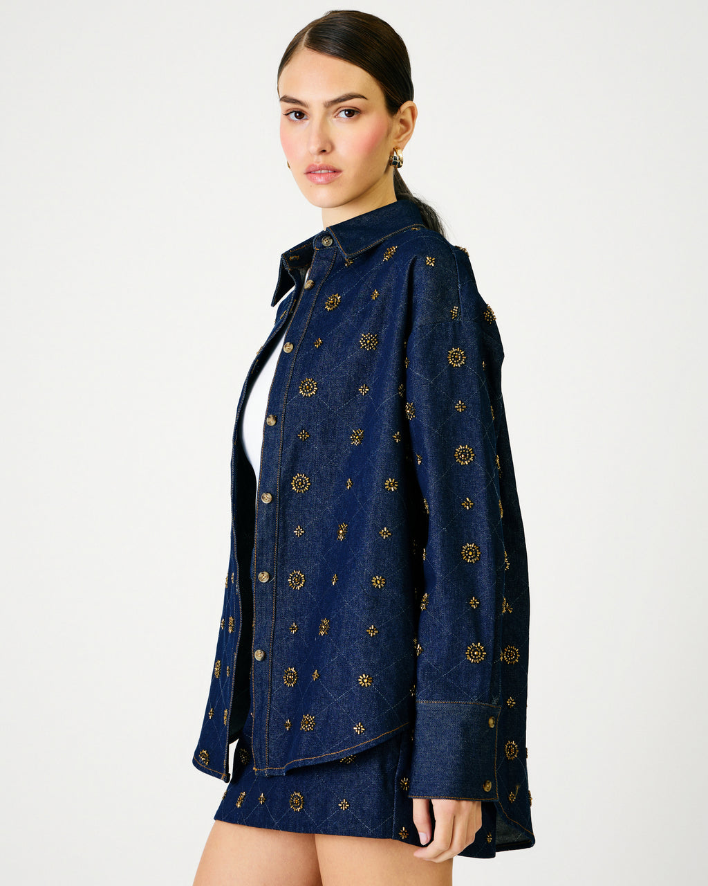 Line & Dot Attina Shacket