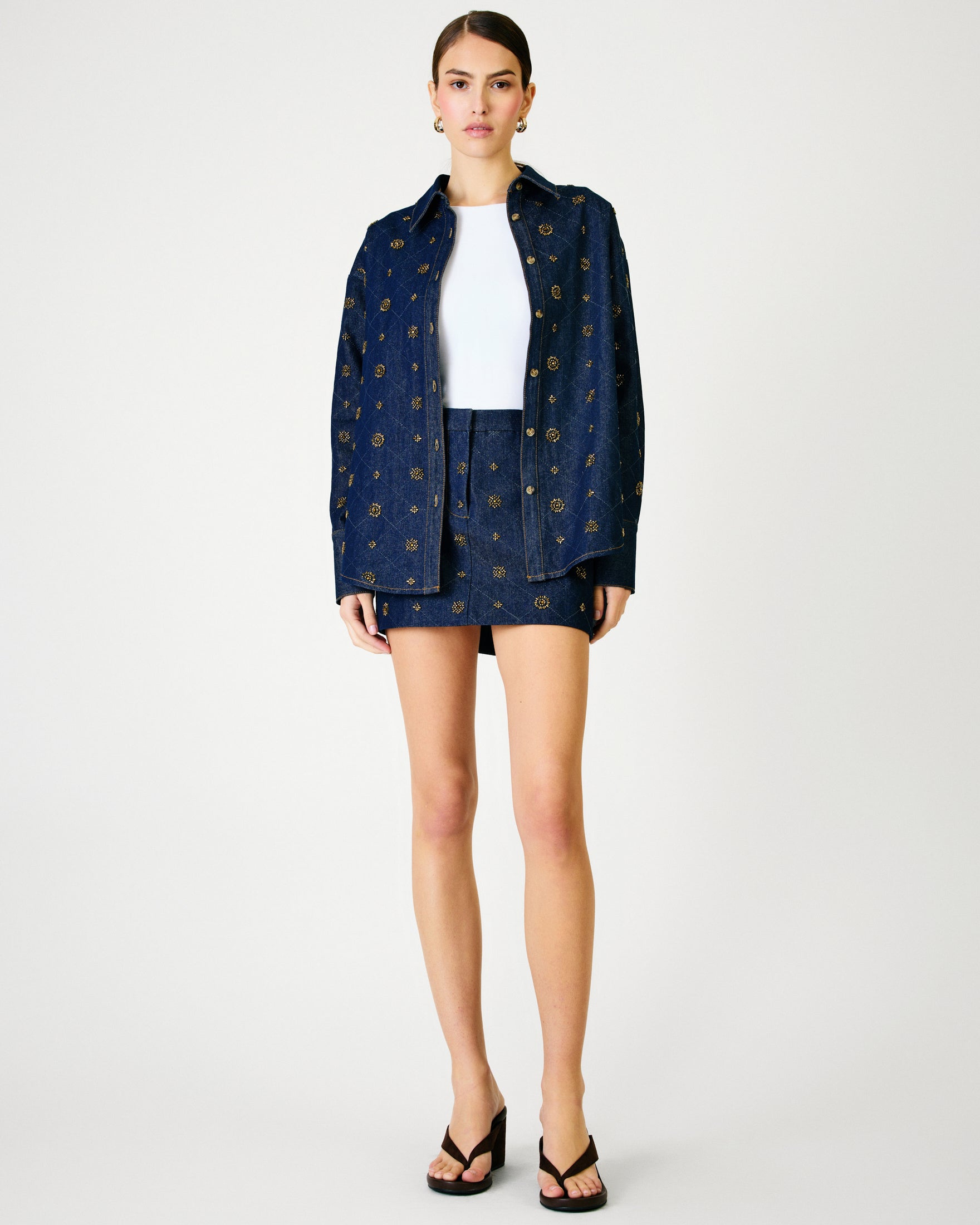Line & Dot Attina Shacket